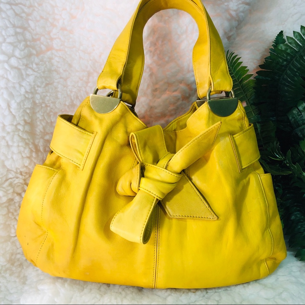 Kooba leather soft slouch purse